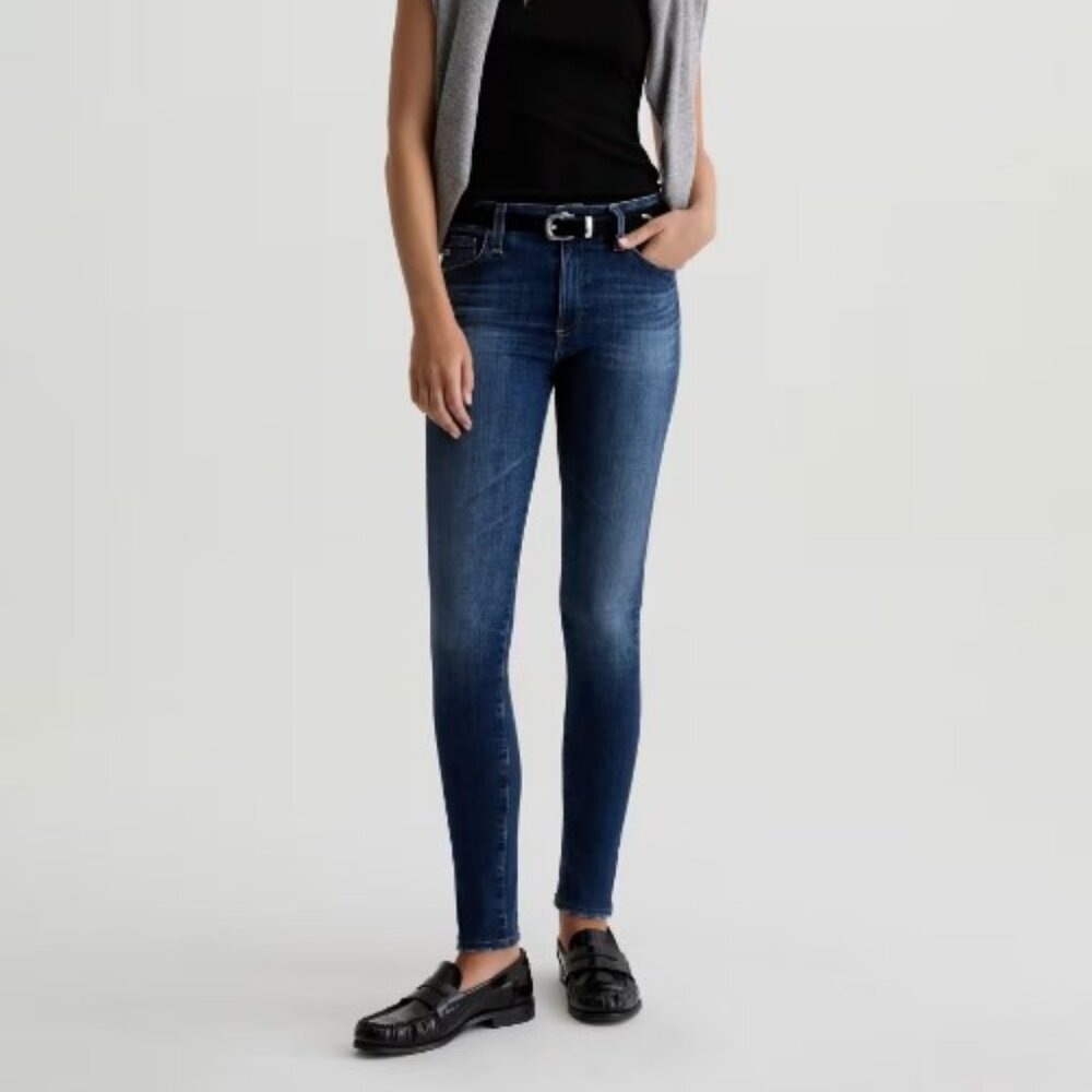 AG Farrah Skinny Mid-Rise Jean